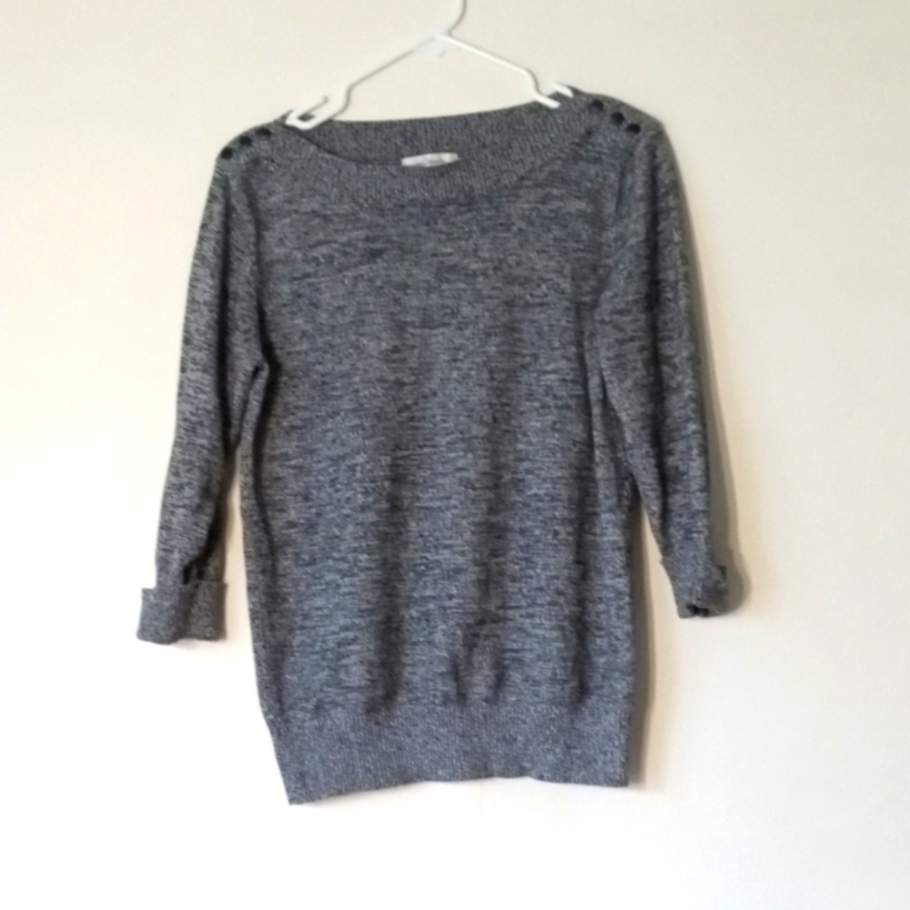 Gray sweater